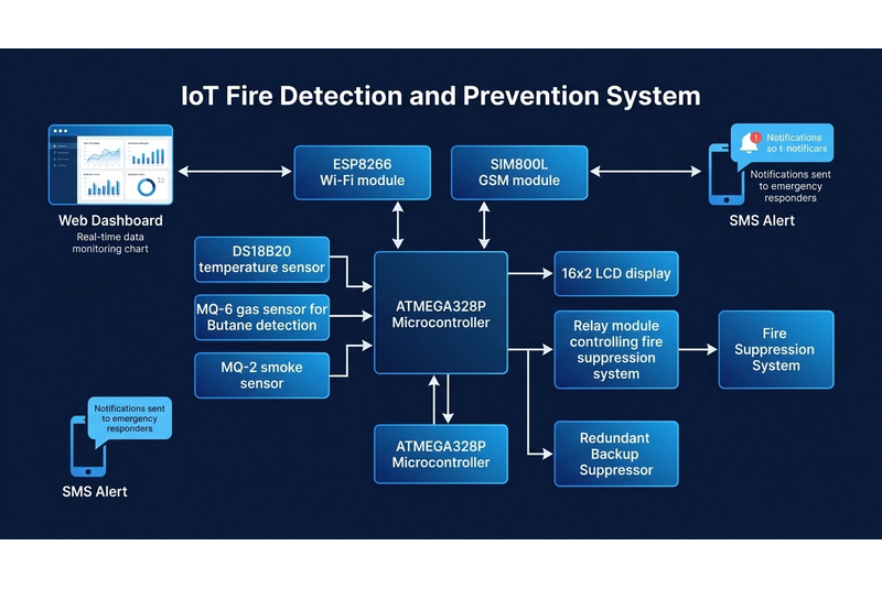 IoT Fire Detection and Prevention System – Technical Report - Image 1